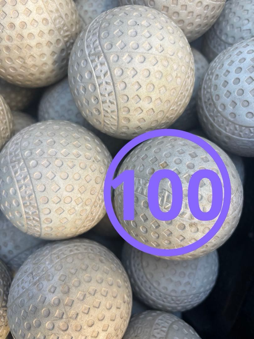 （送料込）100球14450円　美品　野球ボール