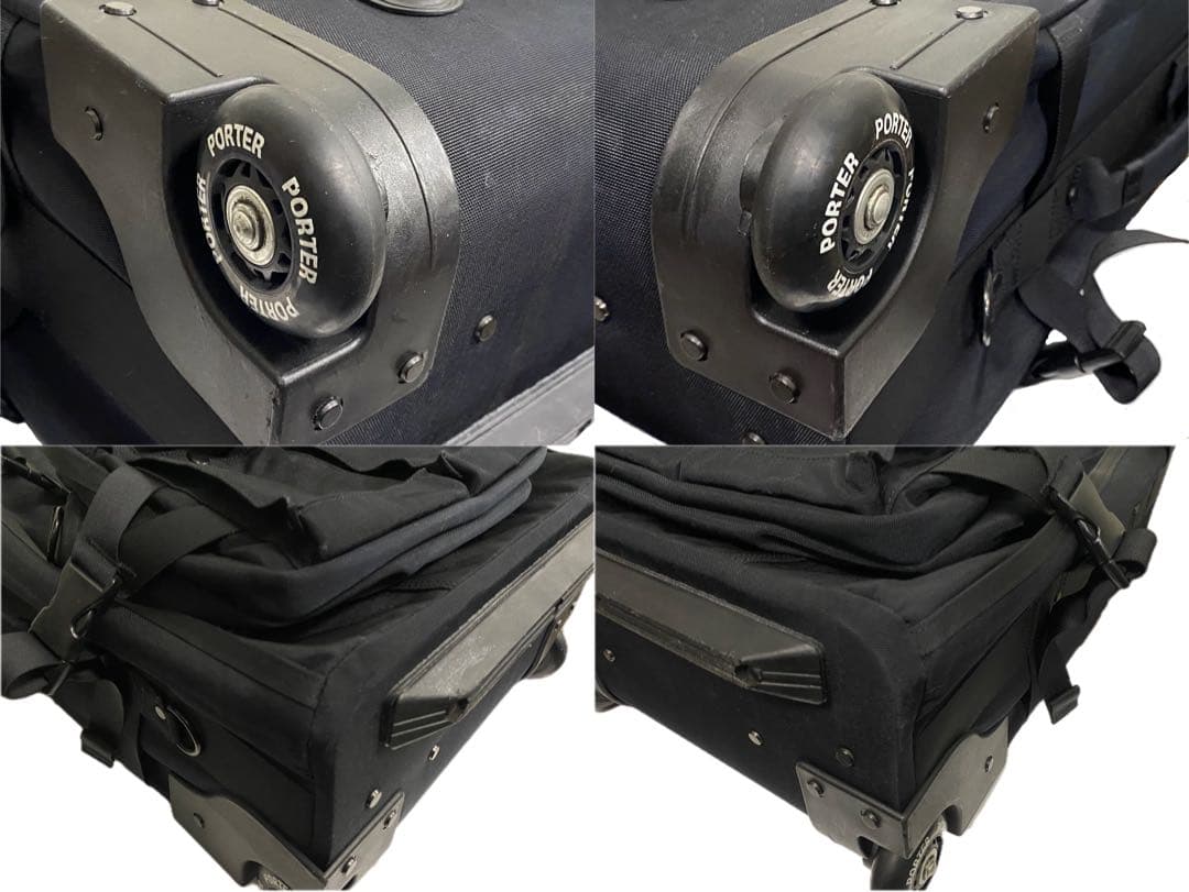 ポーター PORTER TRIP ROLLER BOSTON BAG 黒