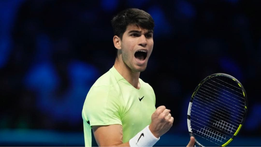 【1/11停止】国内未発売 2023 ATP Finals アルカラス ウェア