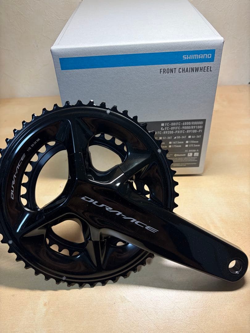 シマノ　デュラエース　fc09 クランク 172.5mm 50 34