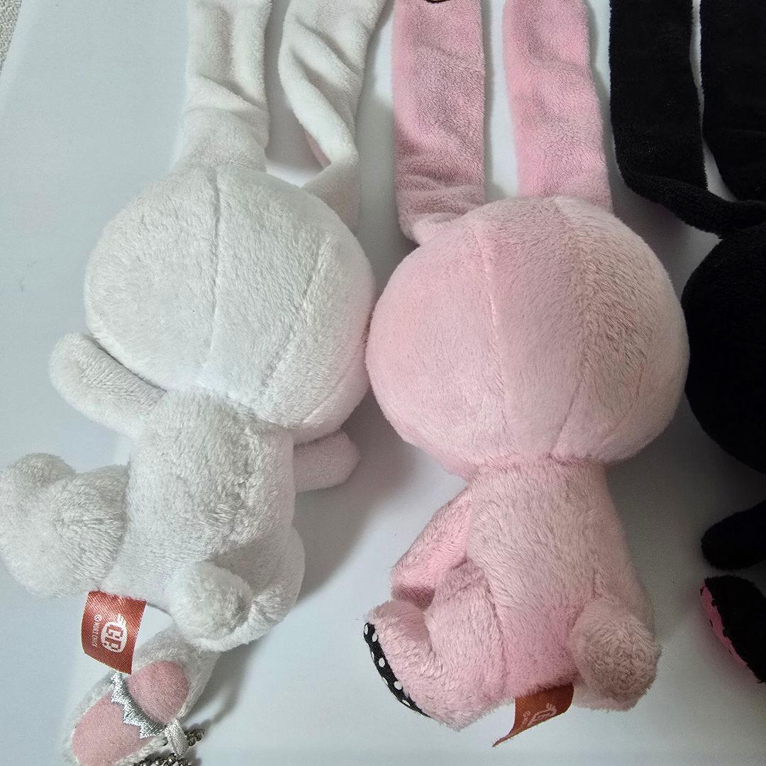 【匿名】チャックスGP 汎用うさぎマスコットぬいぐるみ まとめ売り ドットスター