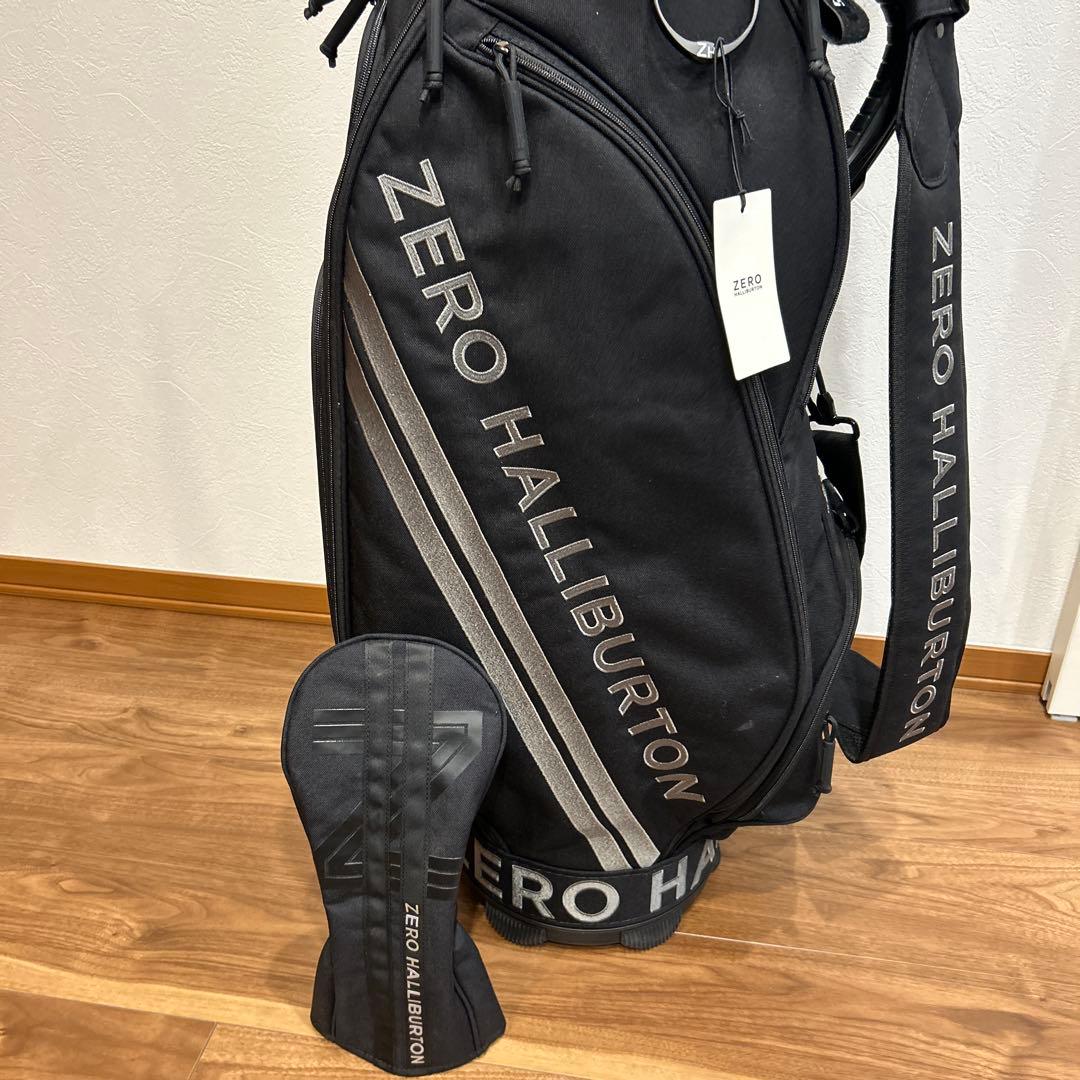 新品 定価88000円 ゼロハリバートン キャディバッグ ドライバーカバーセット