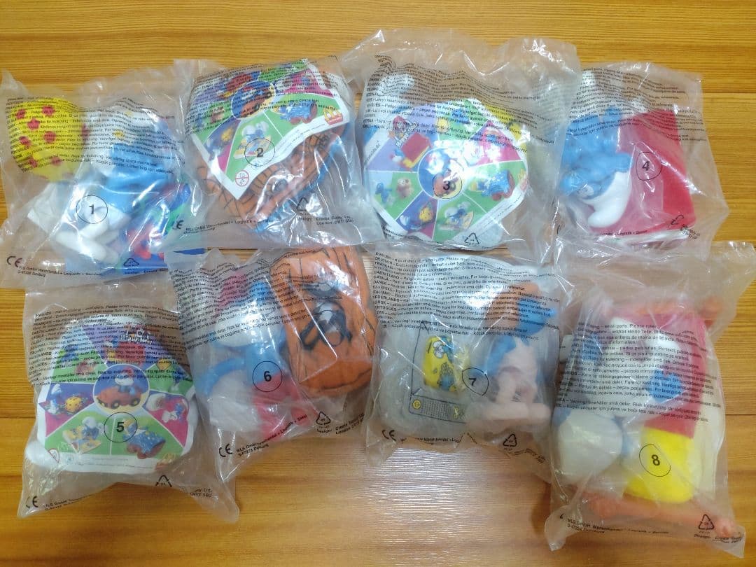 マクドナルド ハッピーミール スマーフ 8個セット