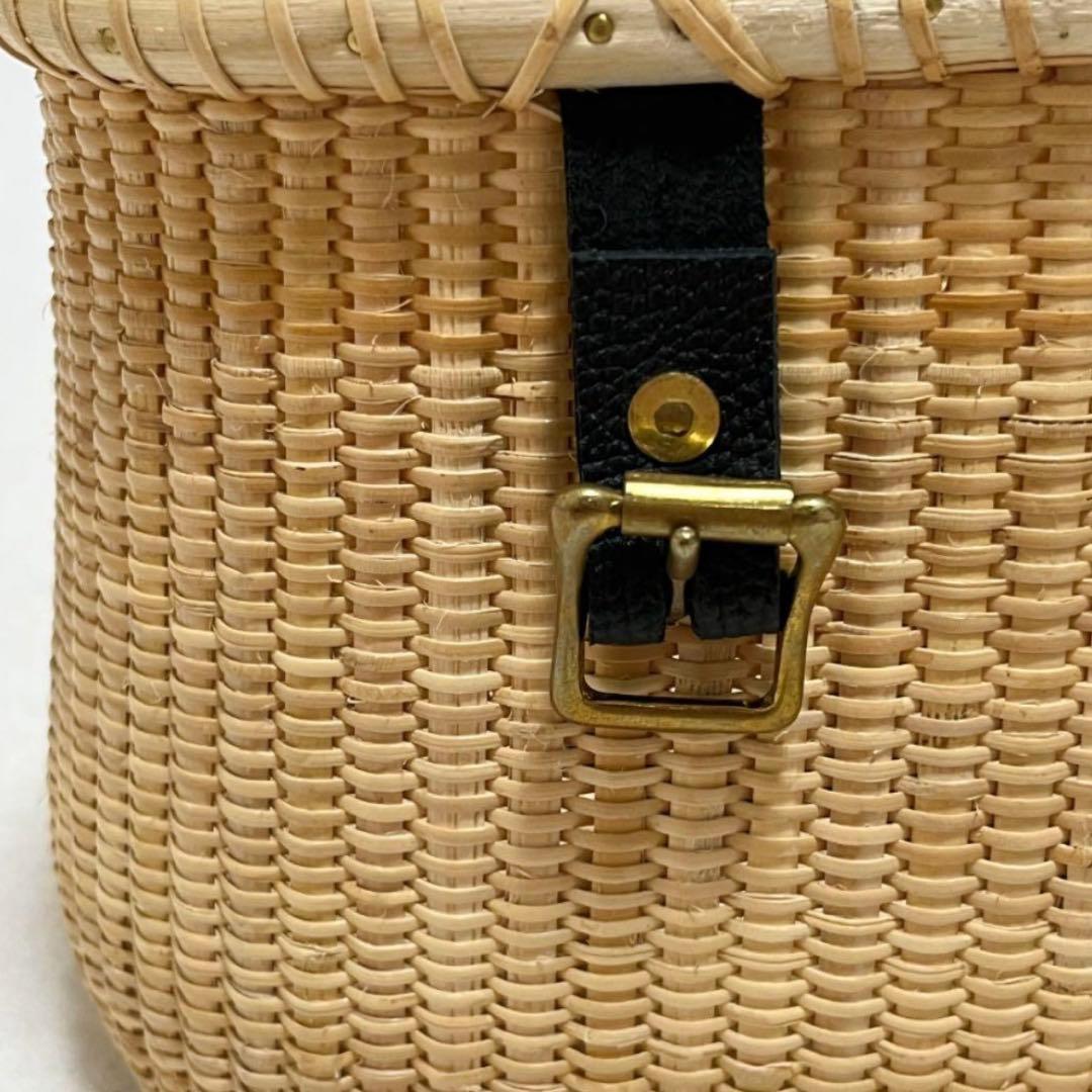 ナンタケットバスケット 自転車かごバスケット ラタン 籐 収納 おしゃれ