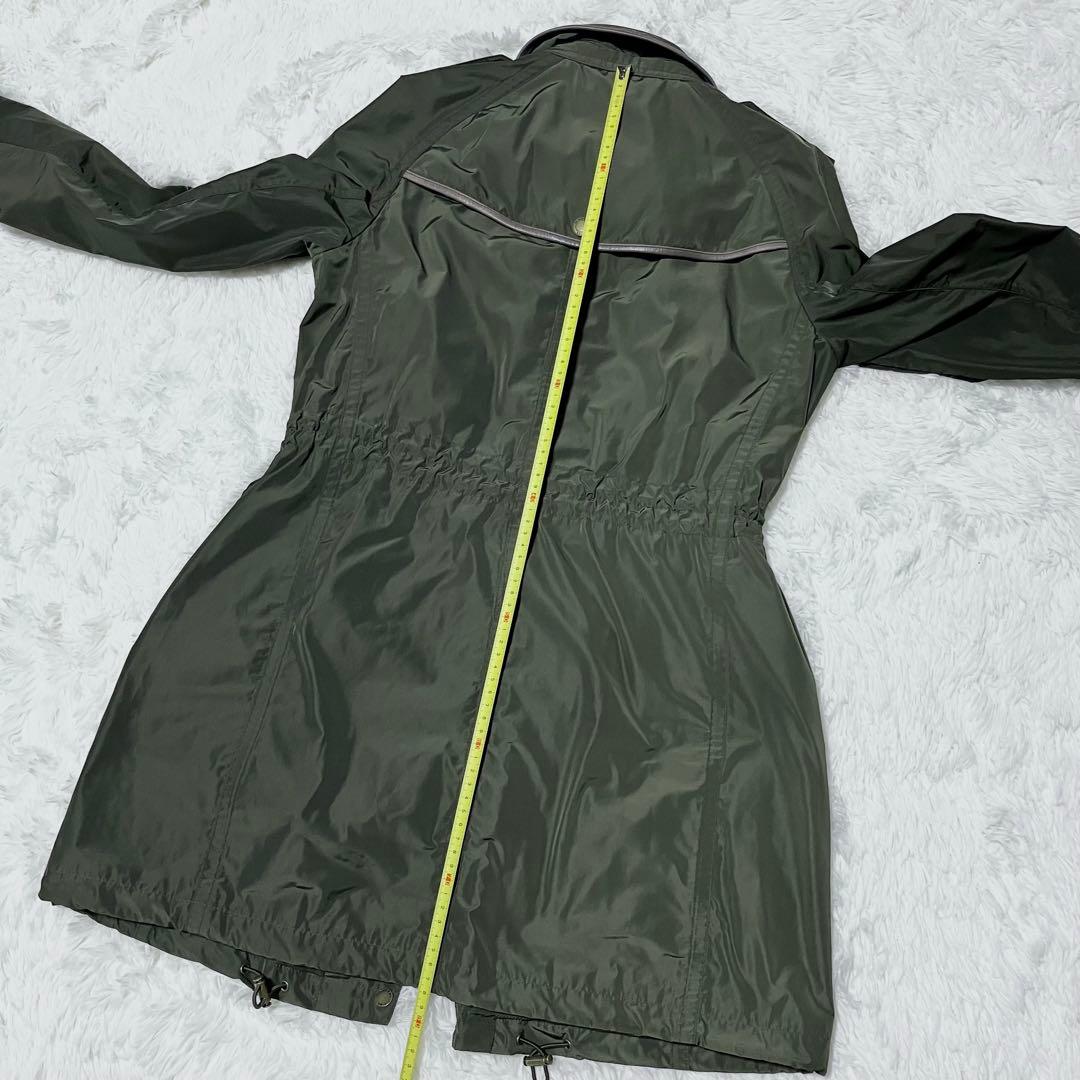 BURBERRY BRIT バーバリーブリット ナイロンコート カーキ