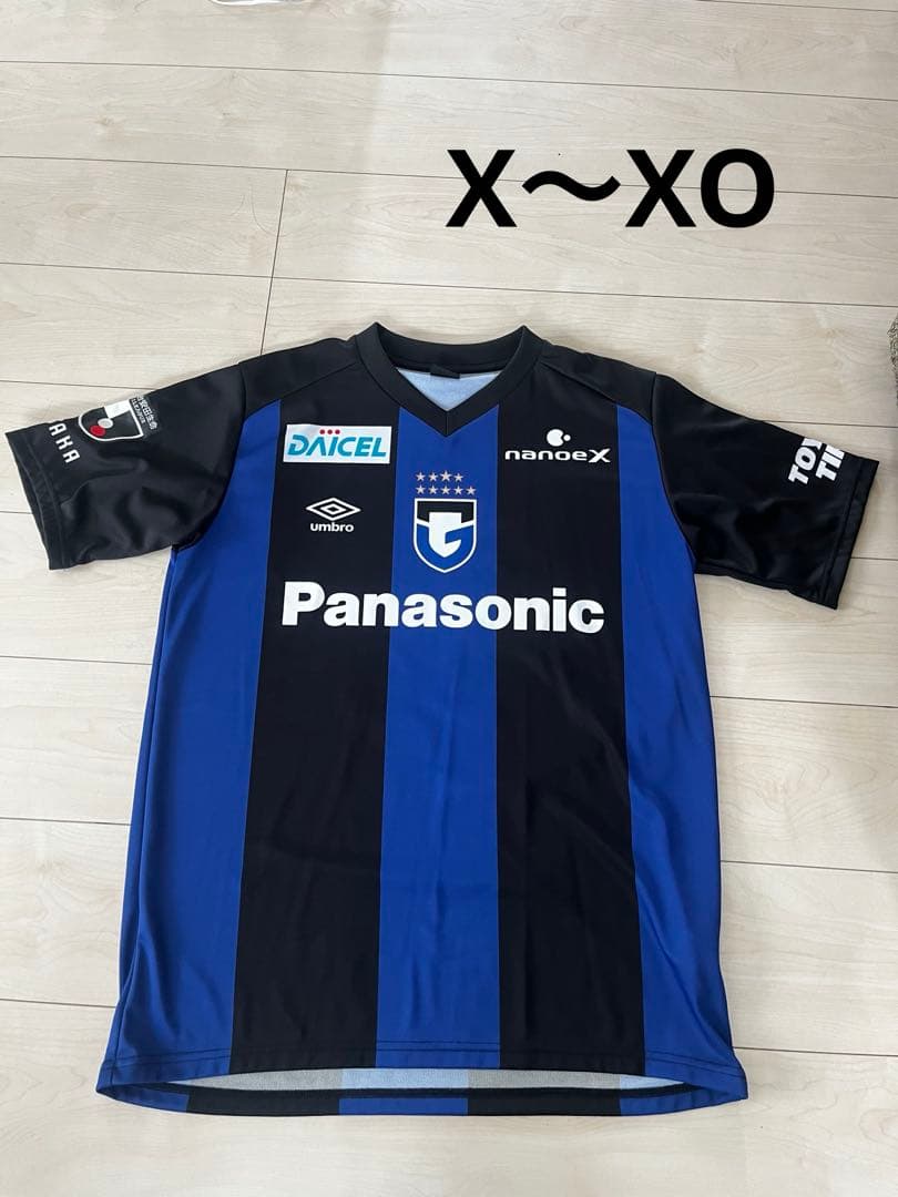 ガンバ大阪　オーセンティック　アンブロ　レプリカユニフォーム　小野瀬康介選手