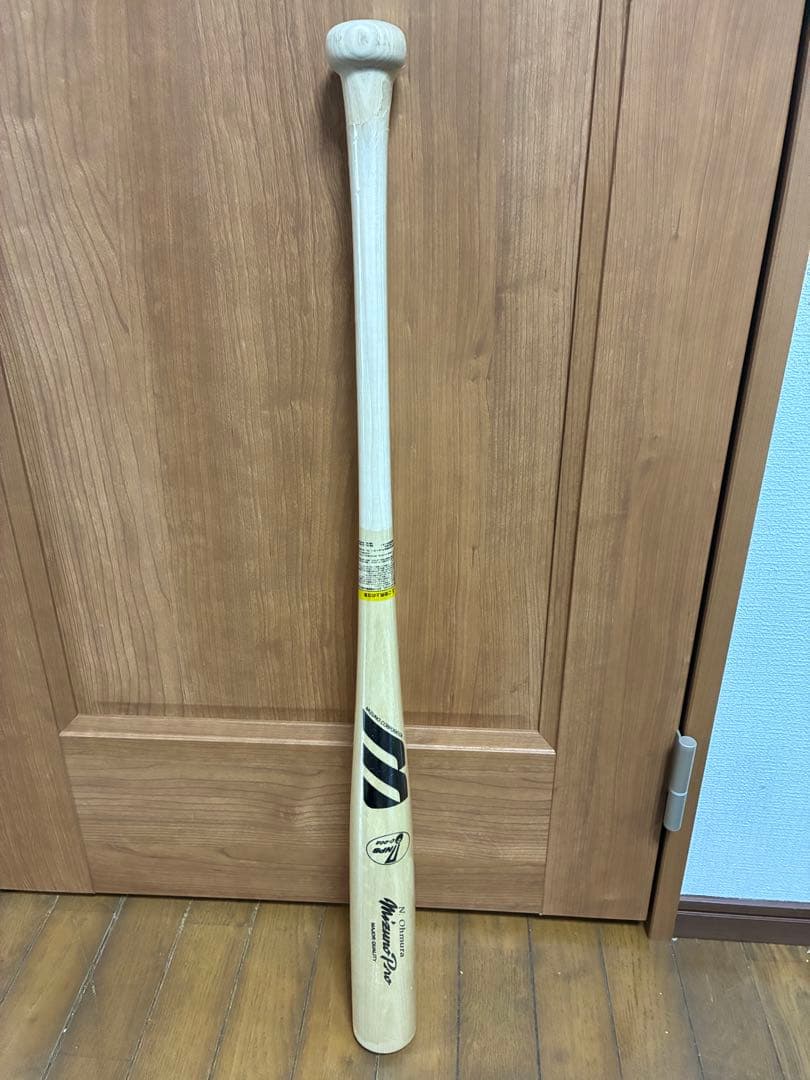 ミズノ　硬式木製バット　NPB 近鉄　約84.5cm 約892g