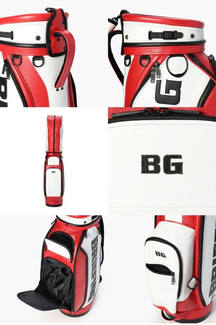 BRIEFING BG 本格レザー キャディバッグ