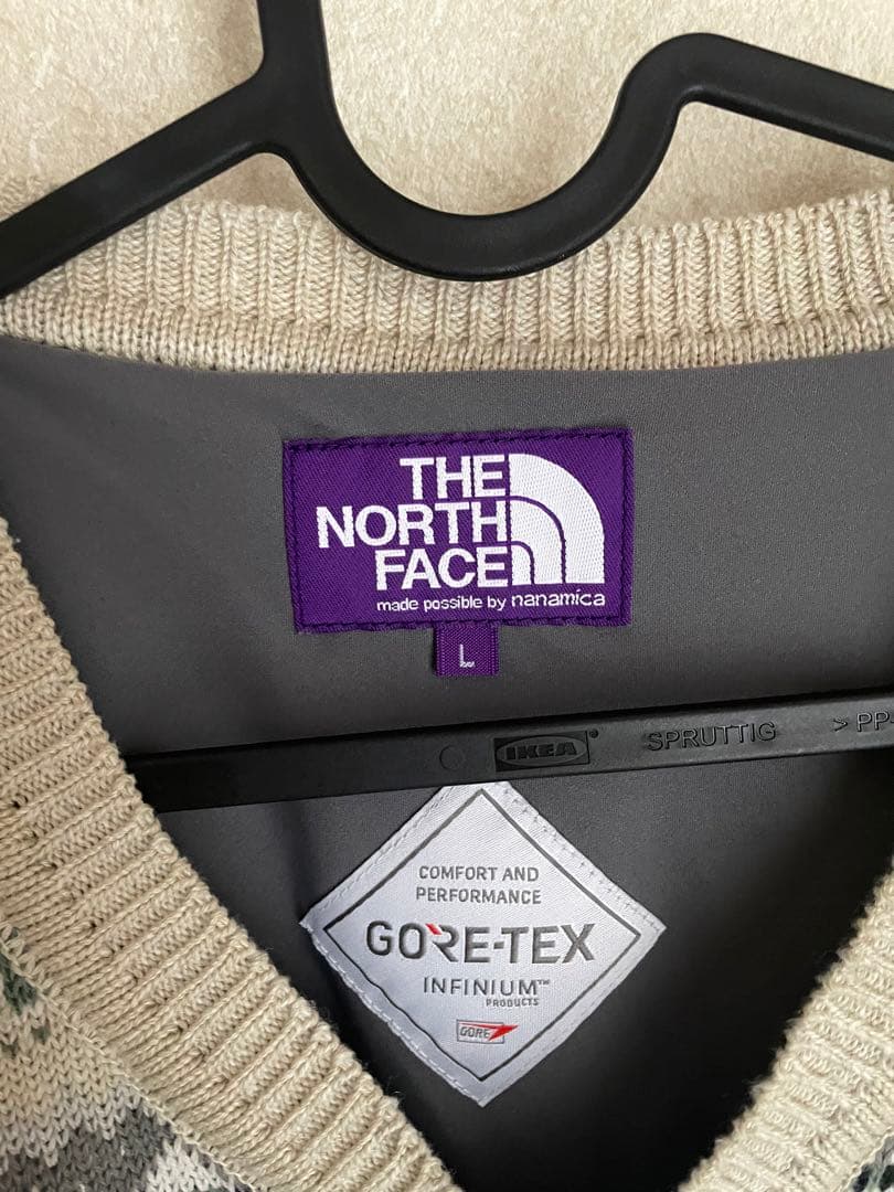 ノースフェイス パープルレーベル　Fair Isle Vest