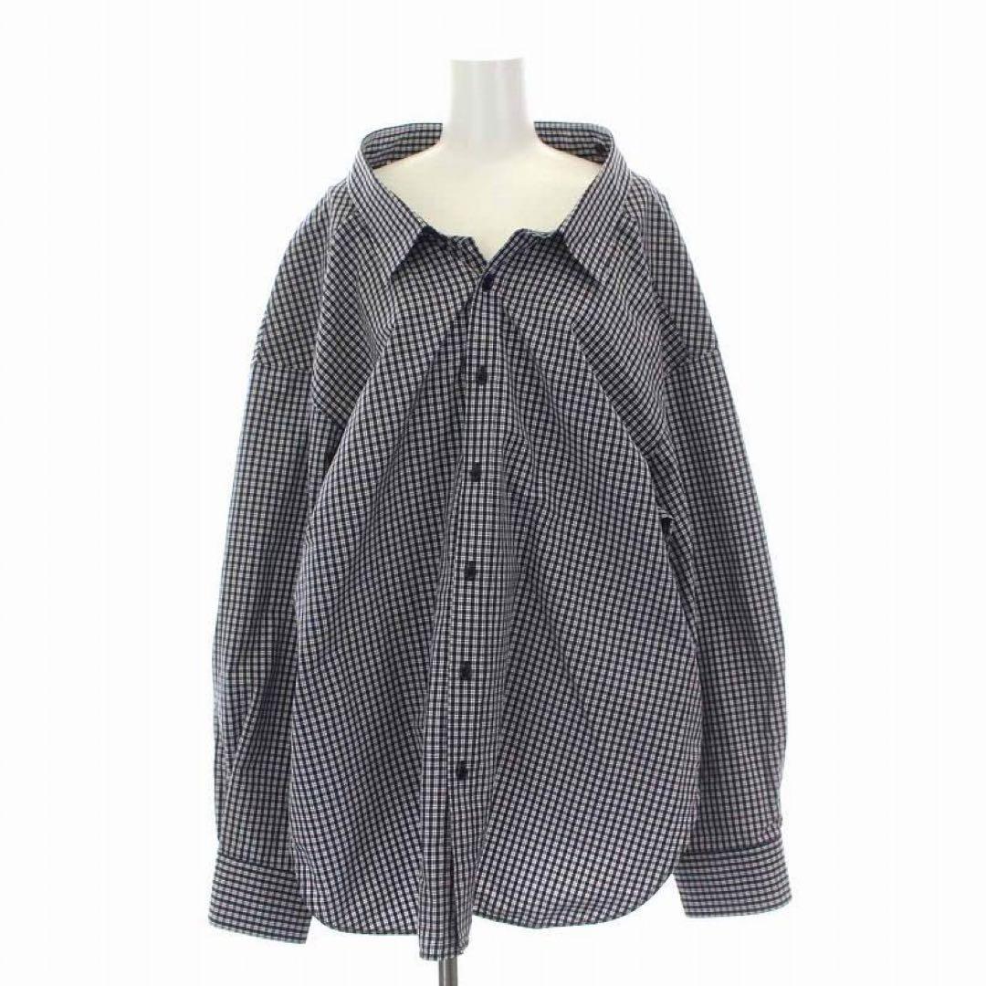 BALENCIAGA バレンシアガ　オーバーサイズシャツ ブラウス レディース