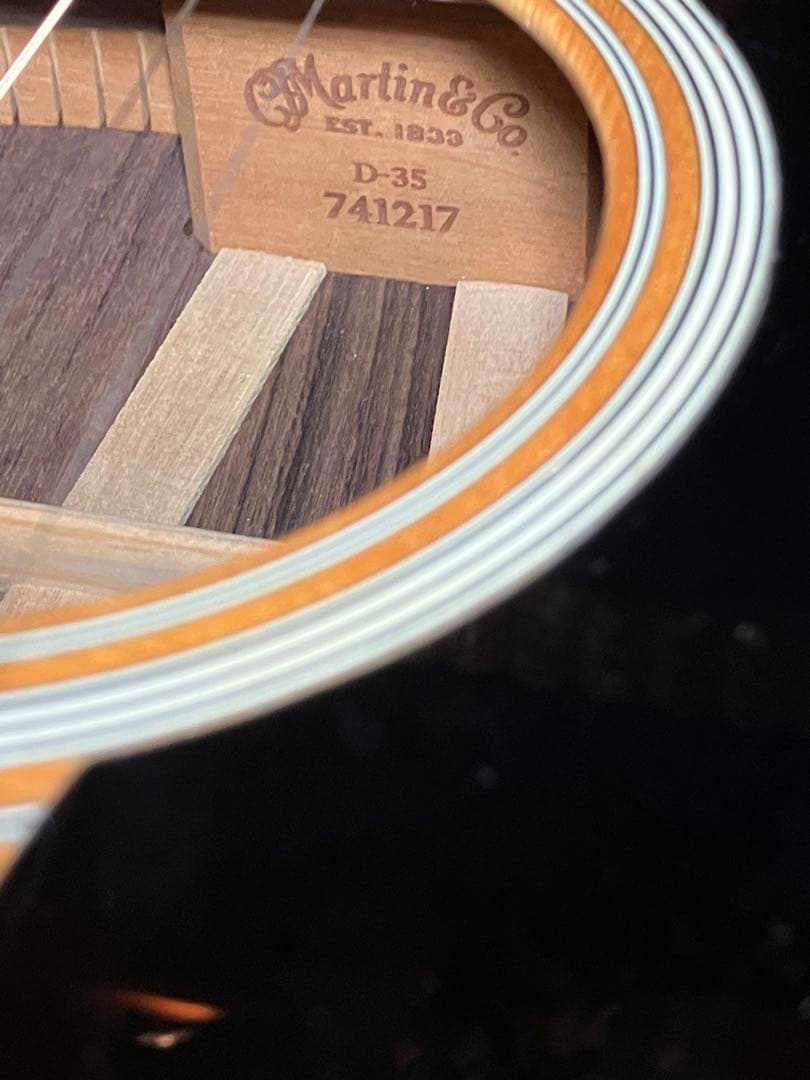 Martin マーチンD-35 ベアクロー　修理済み　ケース付き