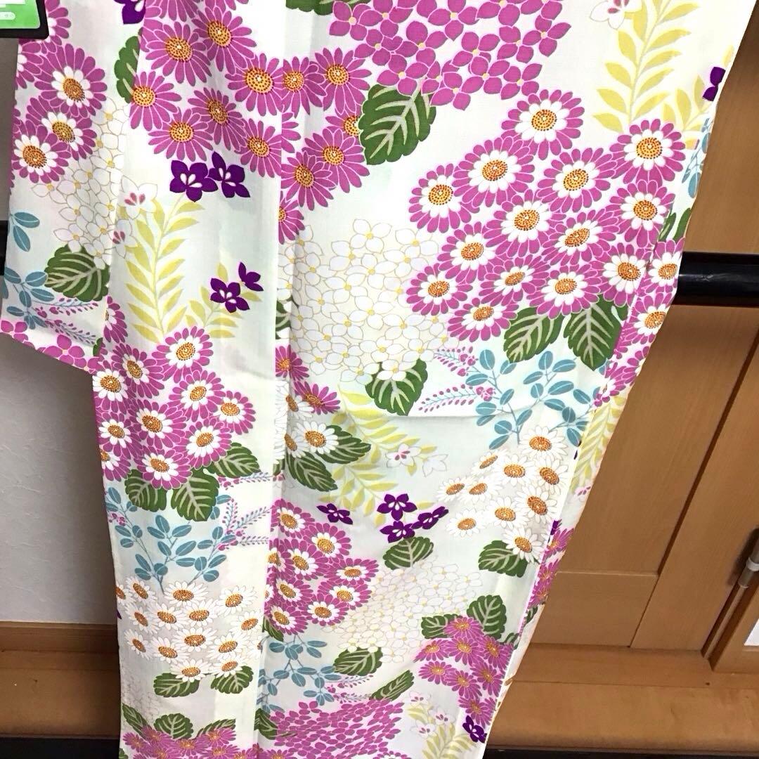 新品☆タグ付☆きもの道楽☆浴衣☆夏小紋☆セオアルファ☆匿名配送