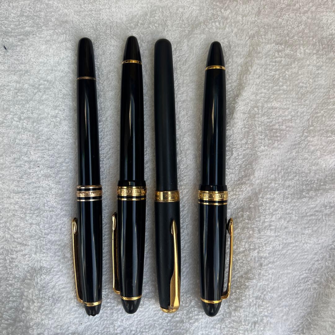 【修理必要】万年筆　4本セット（14K 3本）