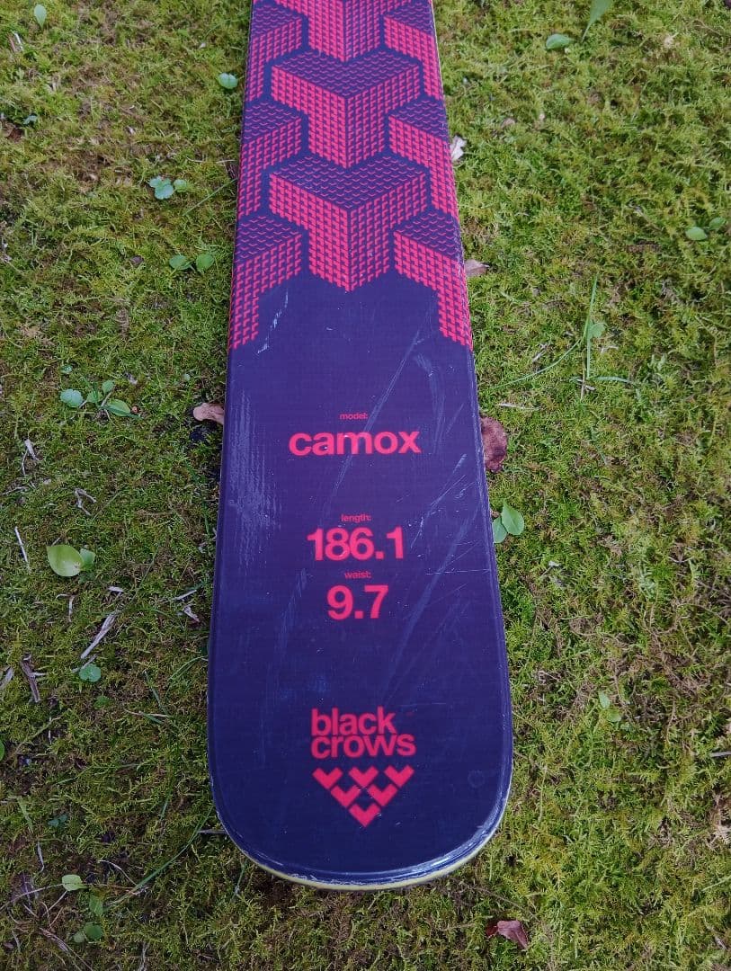 blackcrows camox 186 & marker パウダースキー