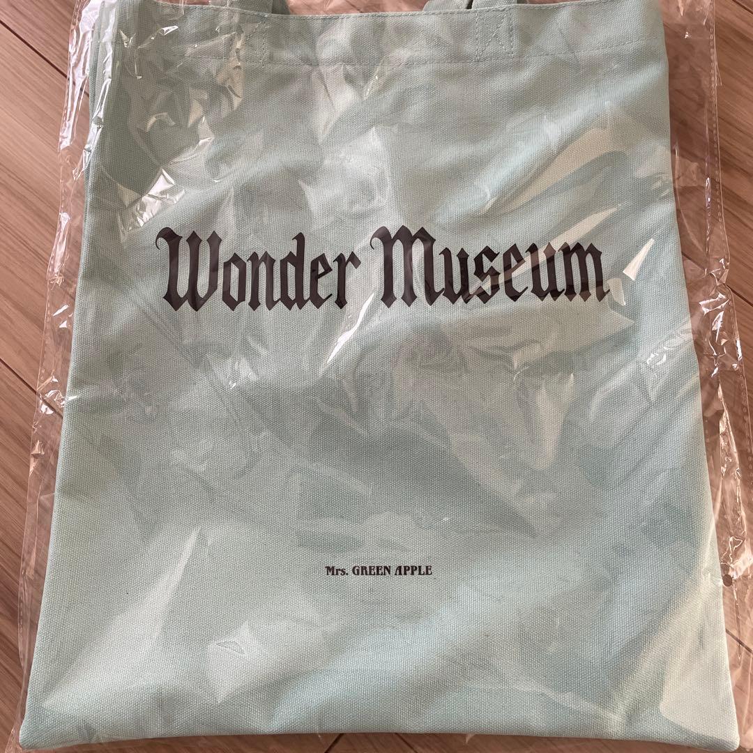 Wonder Museum トートバッグ 水色