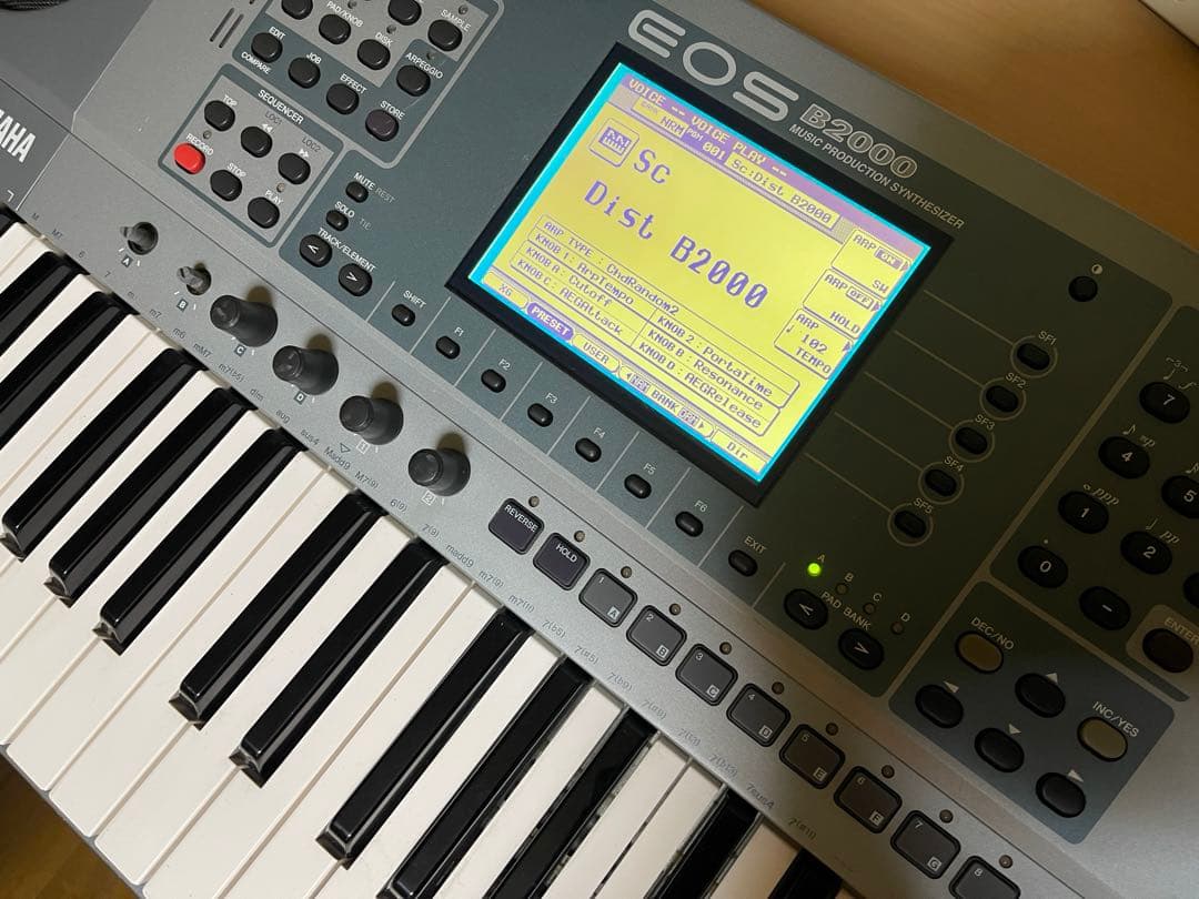 EOS B2000 YAMAHAシンセサイザー (ジャンク)