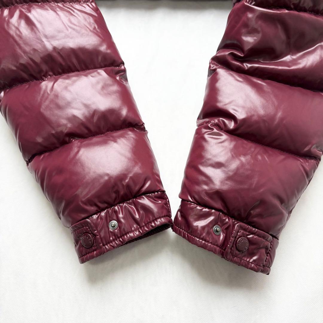 モンクレール ダウンジャケット MAYA 希少サイズ4 フード ロゴワッペン