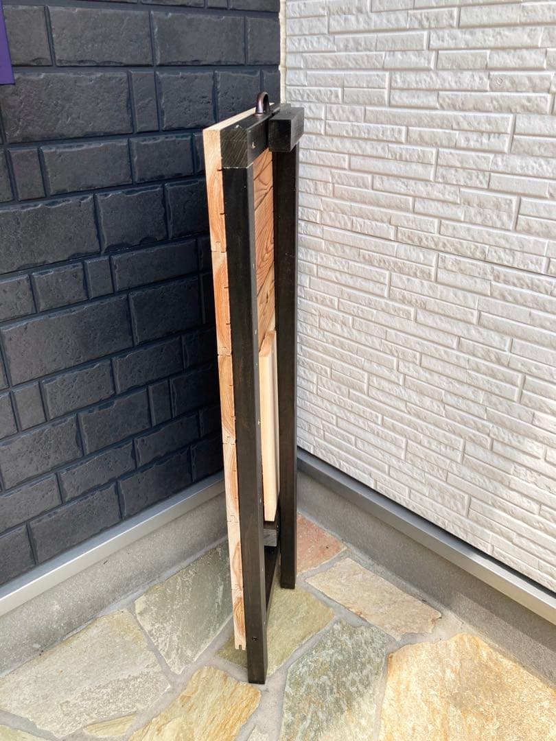 サイズオーダー　Ａ型看板　杉　かっこいい　オリジナル　おまけ