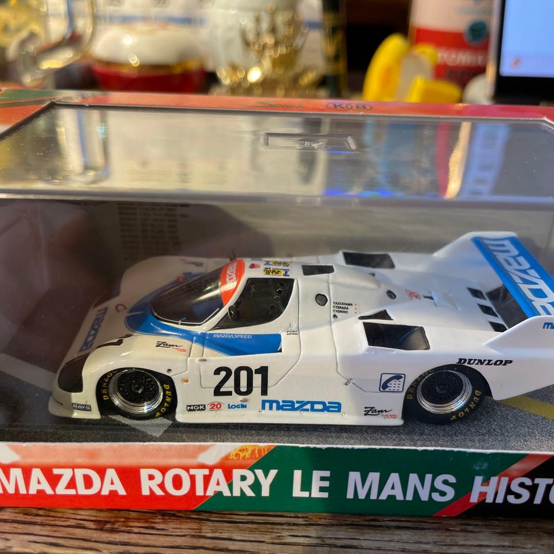 絶版　1/43 マツダ　757 LM87 ルマン24時間　1987 寺田陽次郎