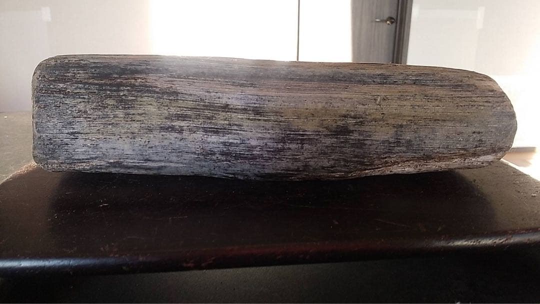 化石　珪化木　木化石　天然石 鑑賞石　水石　ビンテージ　古道具