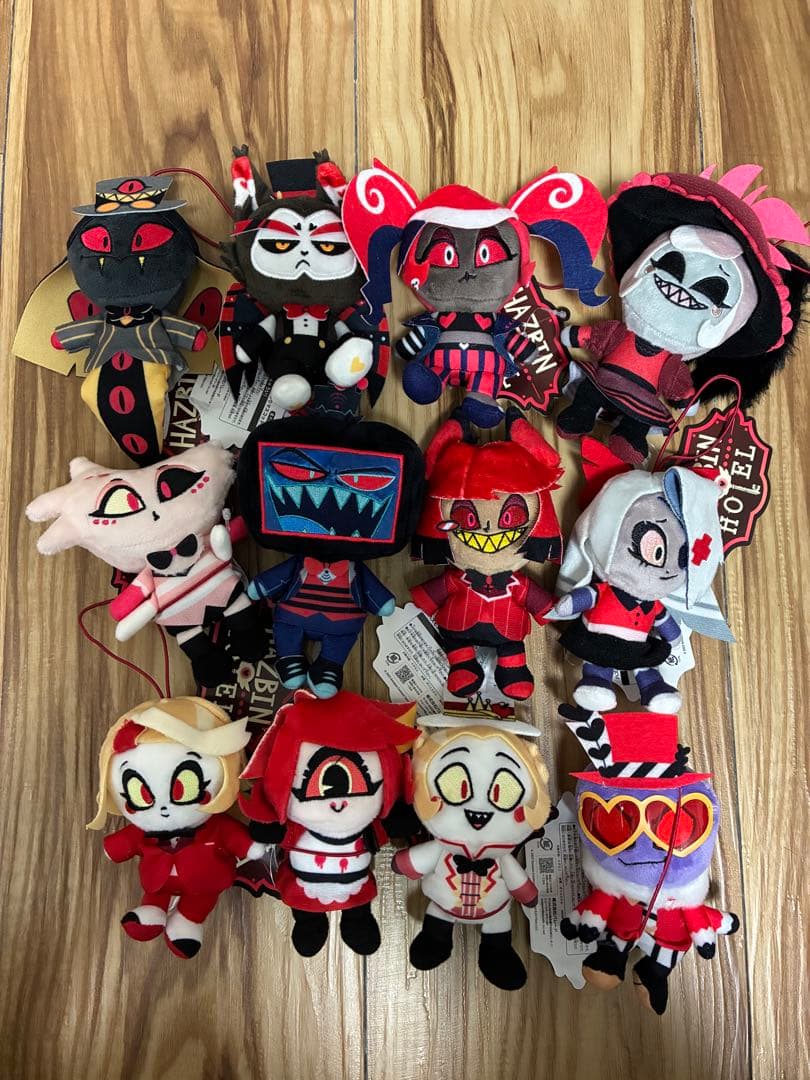 【新品】ハズビン・ホテルへようこそ　おすわりマスコット コンプリートセット