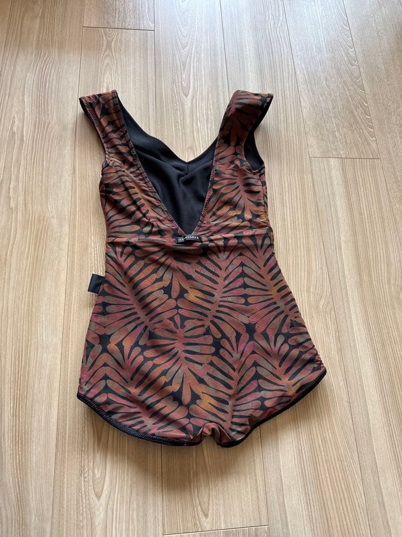 【美品】seea ワンピース水着　リバーシブル　XS