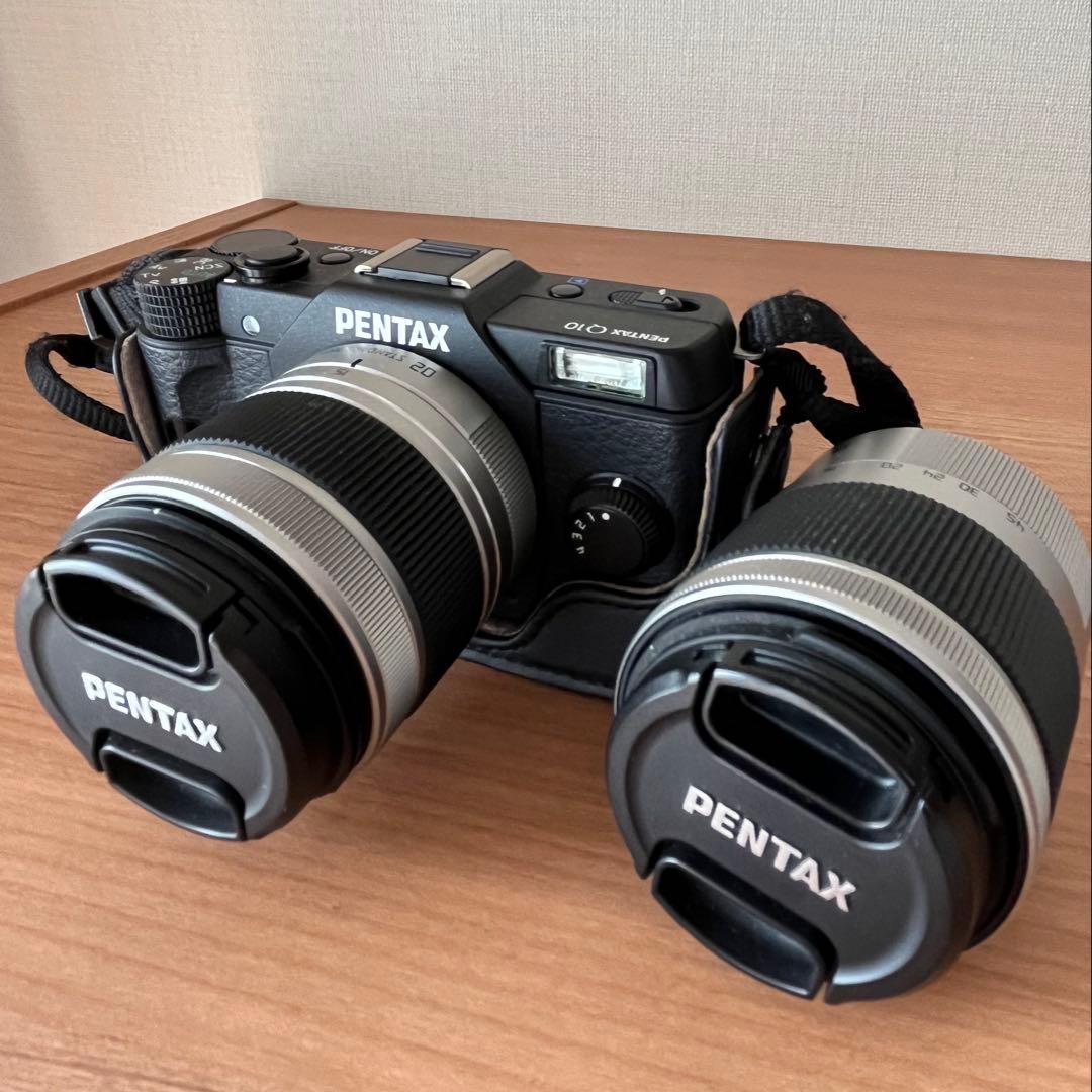 PENTAX Q10 ミラーレス デジタルカメラ レンズ2本セット