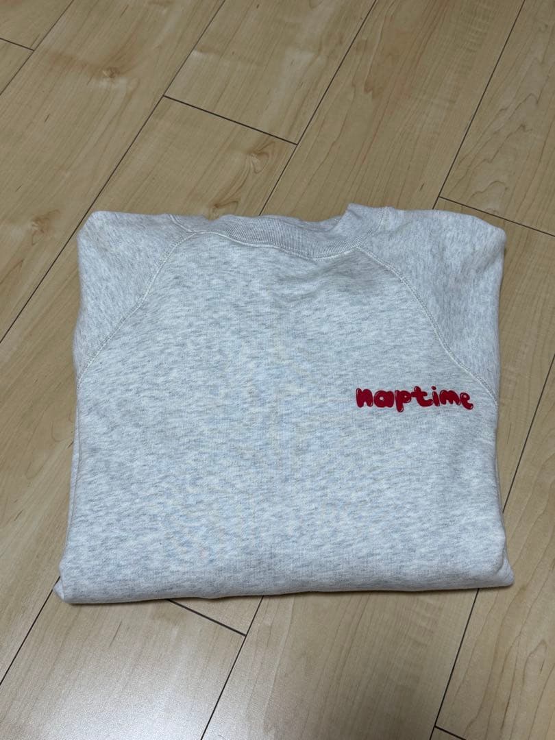 naptime ナップタイム　2024 プルオーバー　スウェット　Lサイズ