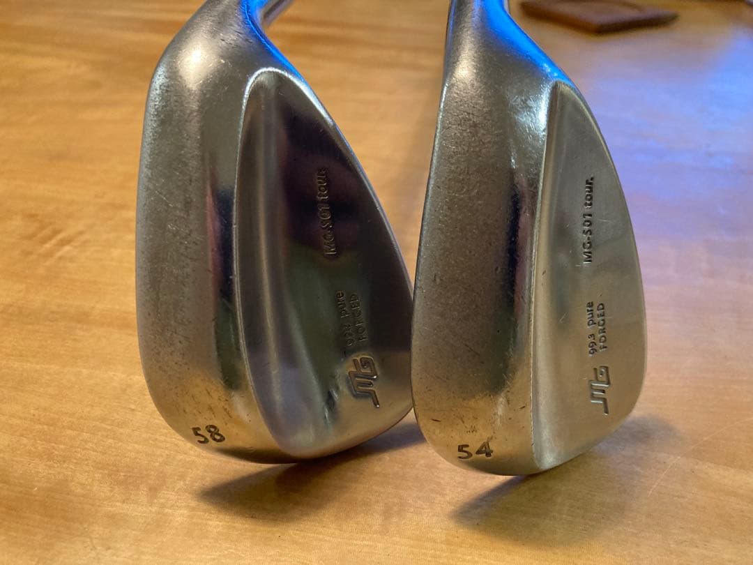 三浦技研　MG-S01.tour 58° のみ フェース面ノーメッキ