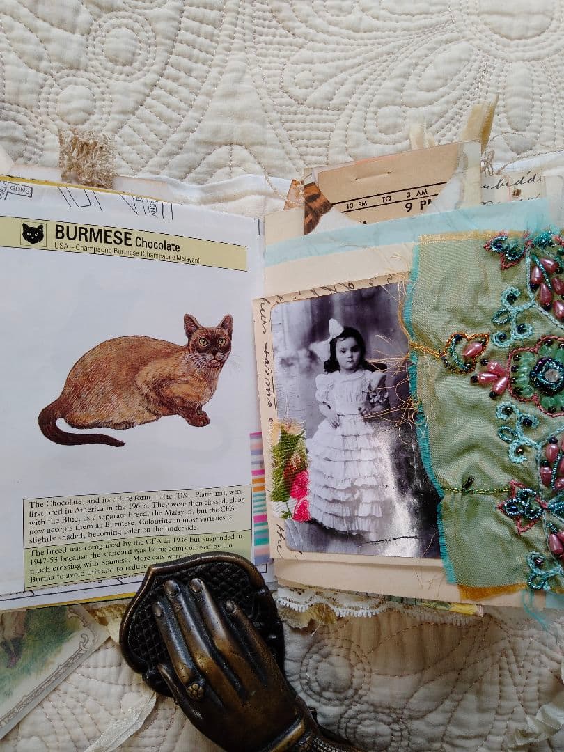 ヴィンテージ手作りジャーナル Old days 10