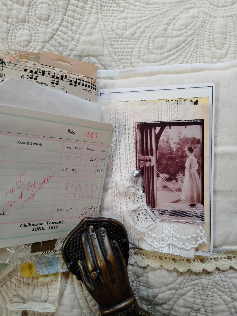 ヴィンテージ手作りジャーナル Old days 10