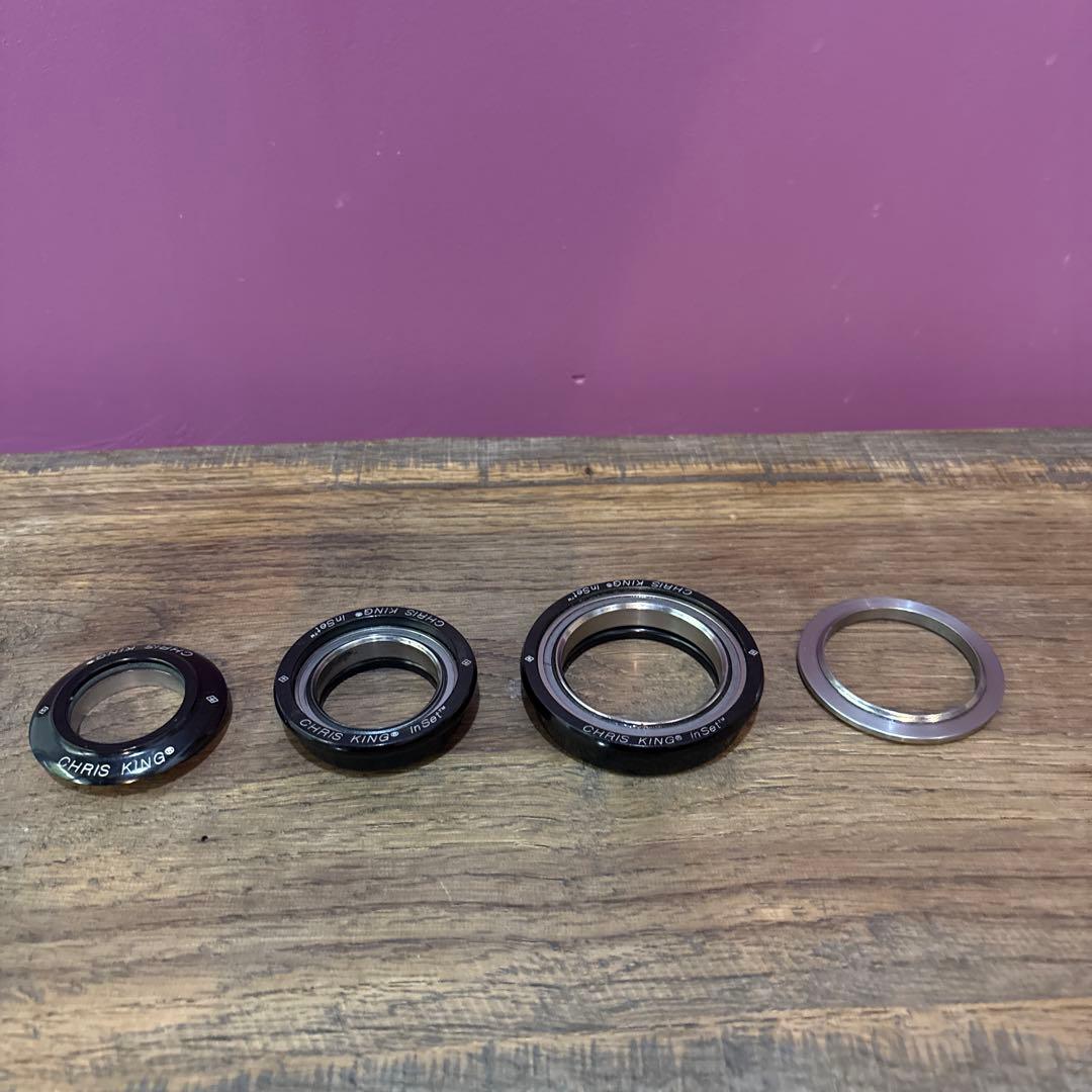 CHRIS KING INSET2 ヘッドパーツ BLACK 中古品