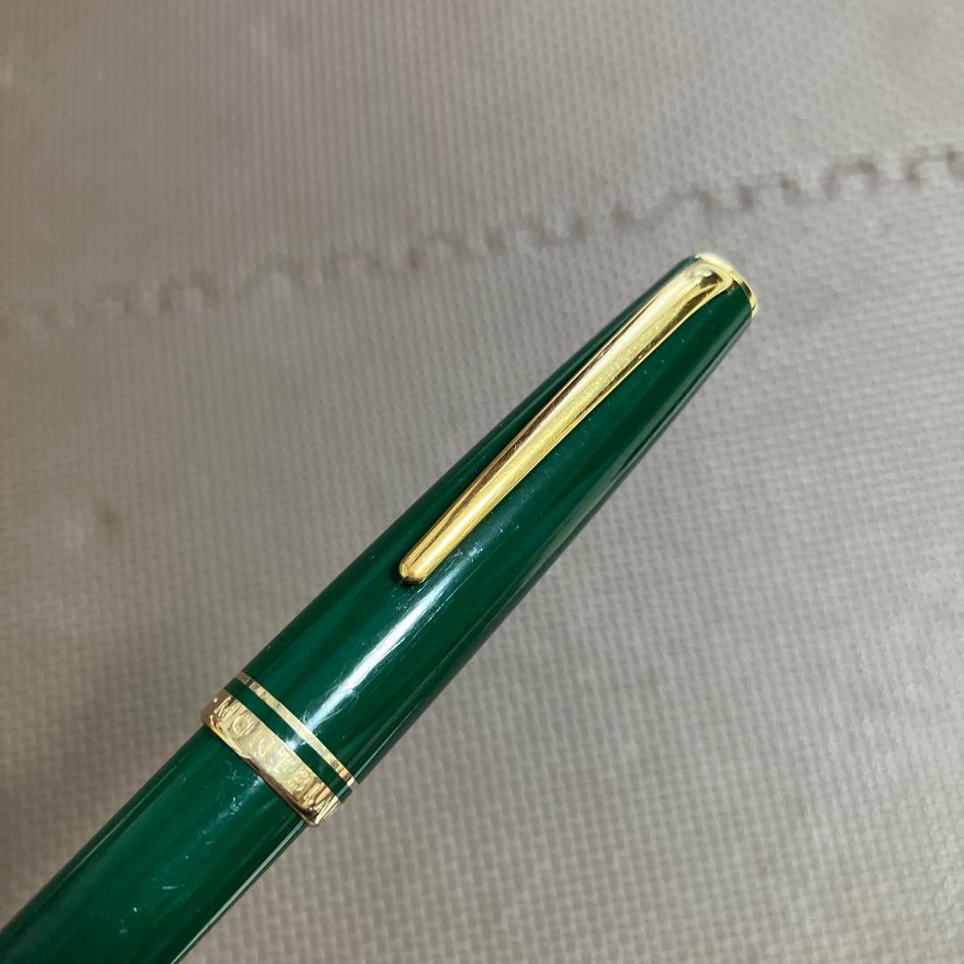 モンブラン　ジェネレーションボールペン　緑色　 　ケース付