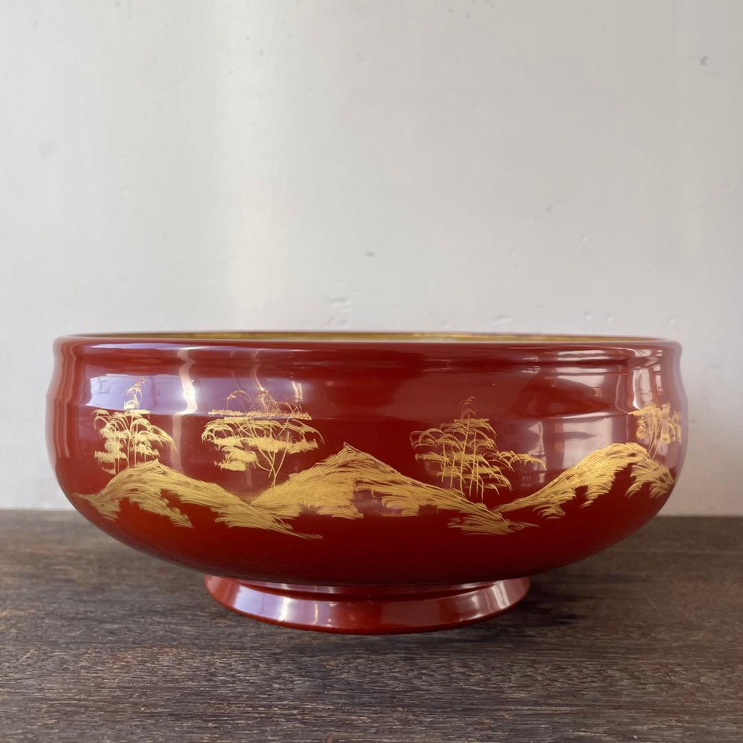 加藤五山　五山造　鉢　真珠釉陶漆　五山窯　瀬戸　共箱付き　26.1.16−2