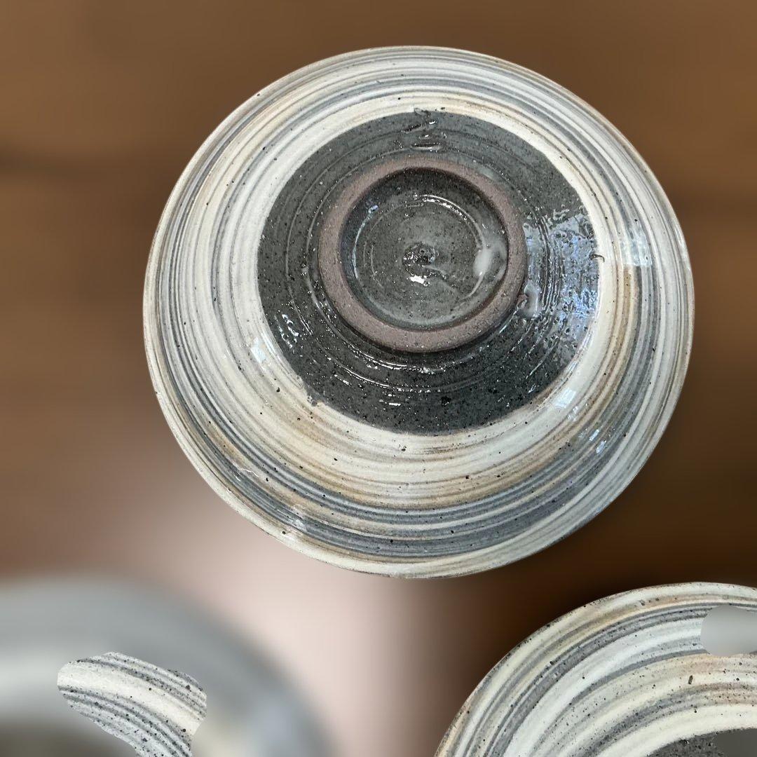 中里隆　隆太窯 唐津刷毛目皿揃　5客