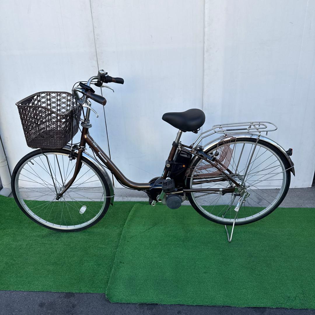 panasonic パナソニック電動アシスト自転車26インチ8.9Ah ブラウン