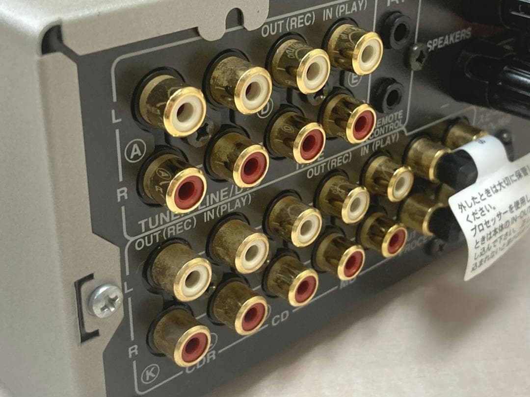 ★整備済み★ONKYO　A-909X　SPリレー交換済み　最上級機種　上美品⑨