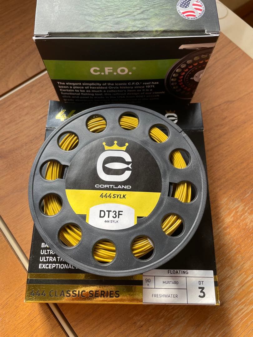 ORVIS C.F.O. II フライリール 未使用ライン付