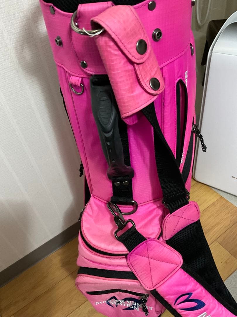 中古品！MASTER BUNNY EDITION キャディバッグ ピンク