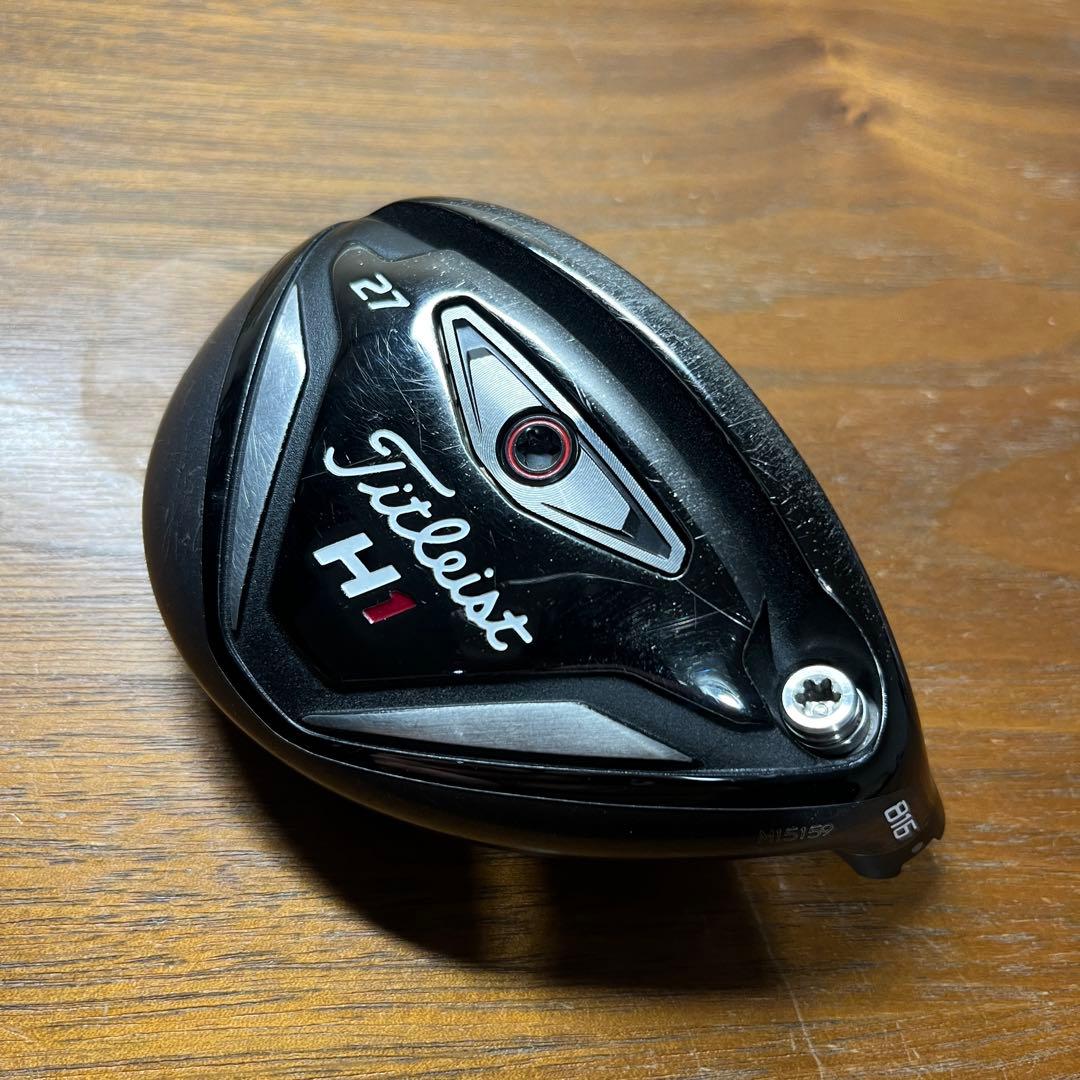 【名器】タイトリスト 816H1 ユーティリティ 27° 6U ヘッドのみ