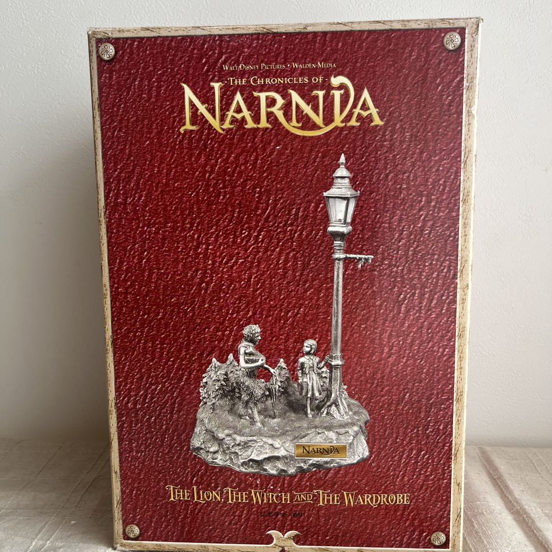 【希少】【極美品】ナルニア国物語　ワードローブ　ビーバー　街灯ジオラマ