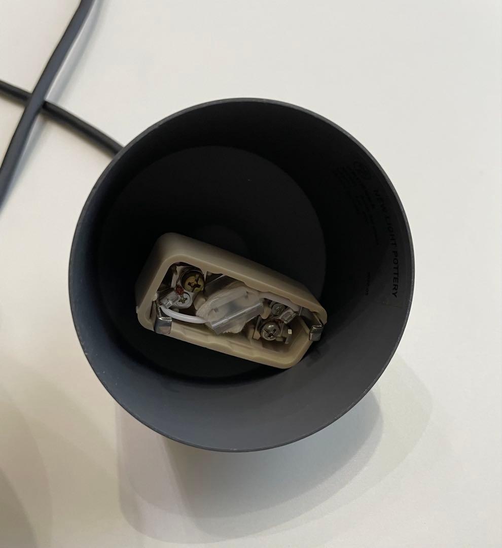 【ニューライトポタリー】bullet flat shade/190/brass