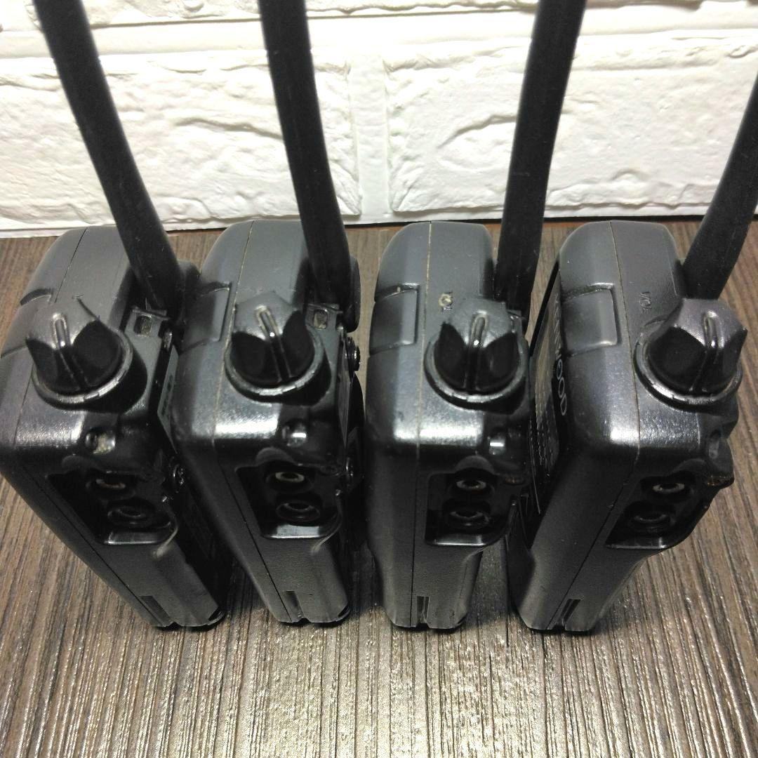 4台セット★KENWOOD UBZ-EA20R 特小トランシーバー インカム付