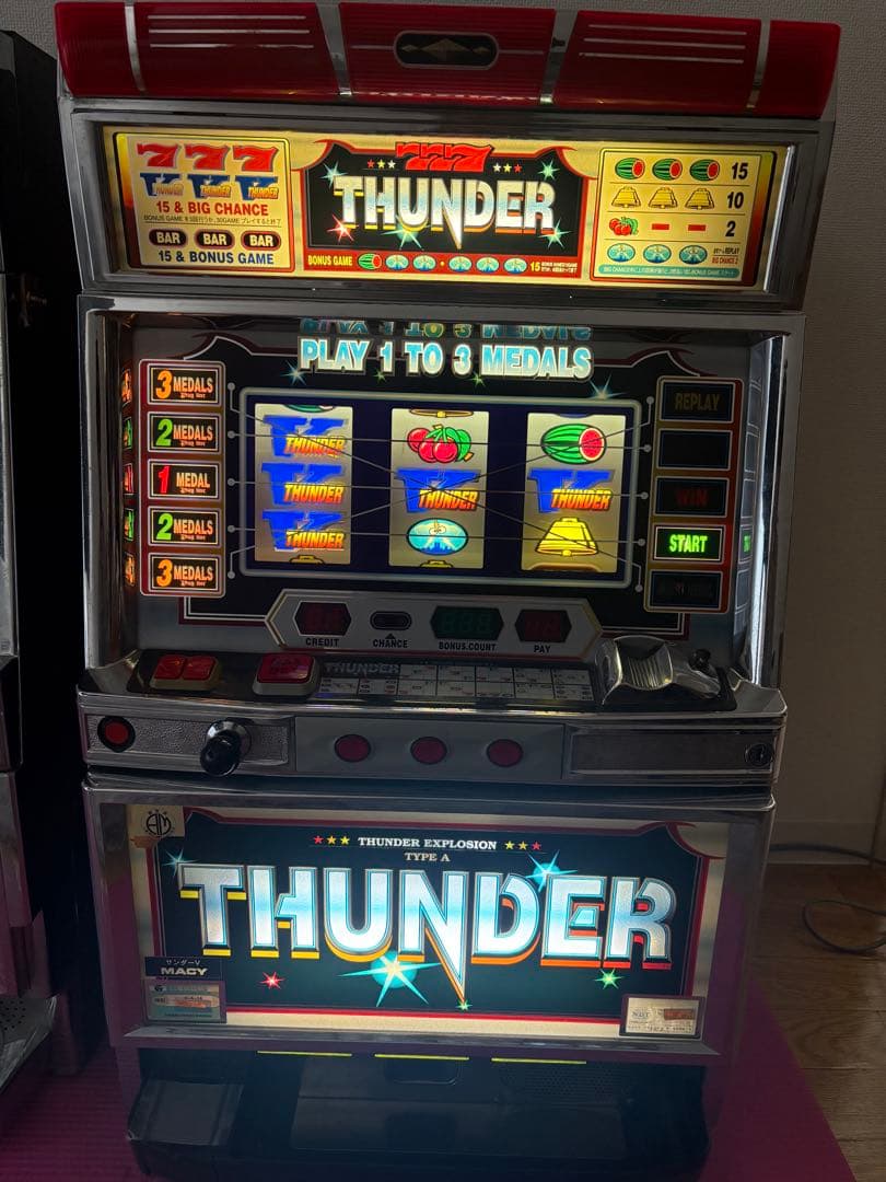 名機サンダーV 実機　送料無料