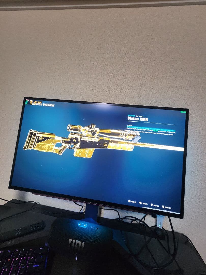 UltraGear27GS95QE-B 27インチ 第3世代OLED 1440p