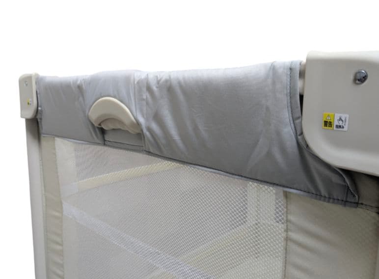 Aprica ココネルエアー ベビーベッド グレー 収納袋 説明書