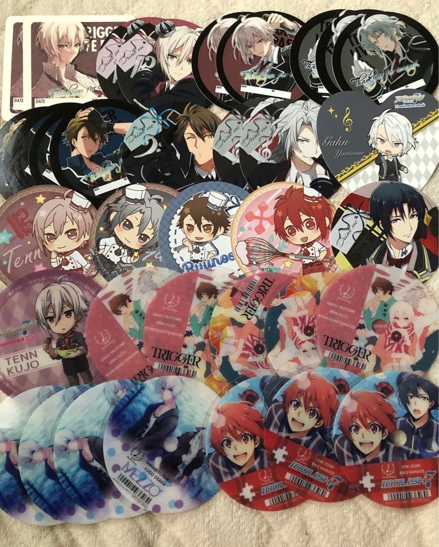 アイドリッシュセブン　アイナナ　コースター　天　楽　龍之介　環　壮五　陸　一織