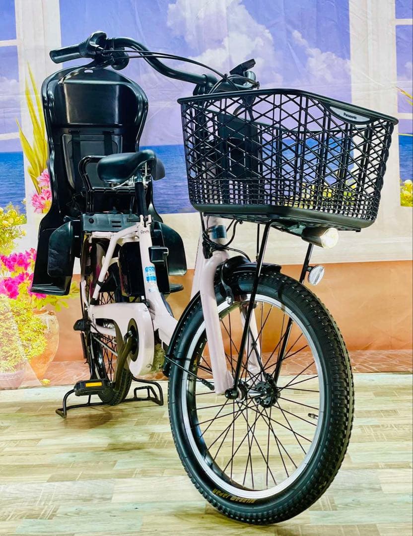 ギュットアニーズ⭐️16AH！パナソニック子供乗せ電動アシスト自転車Y2356