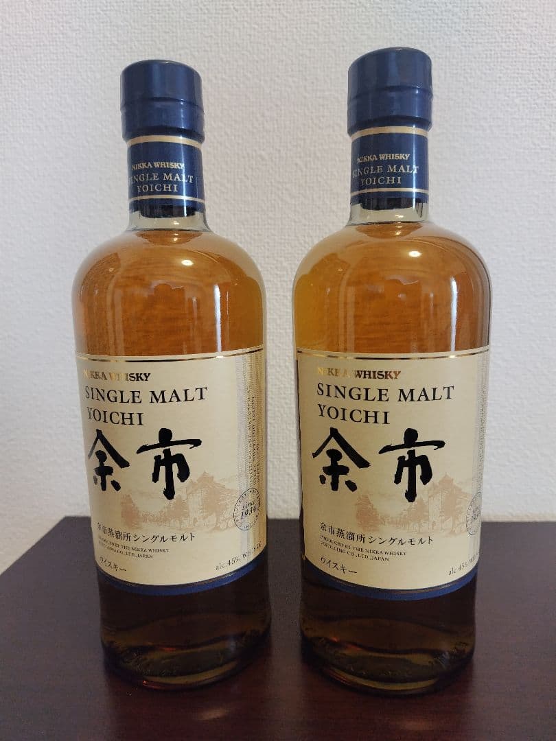 余市 ウイスキー 2本セット　送料込み　新品　箱なし