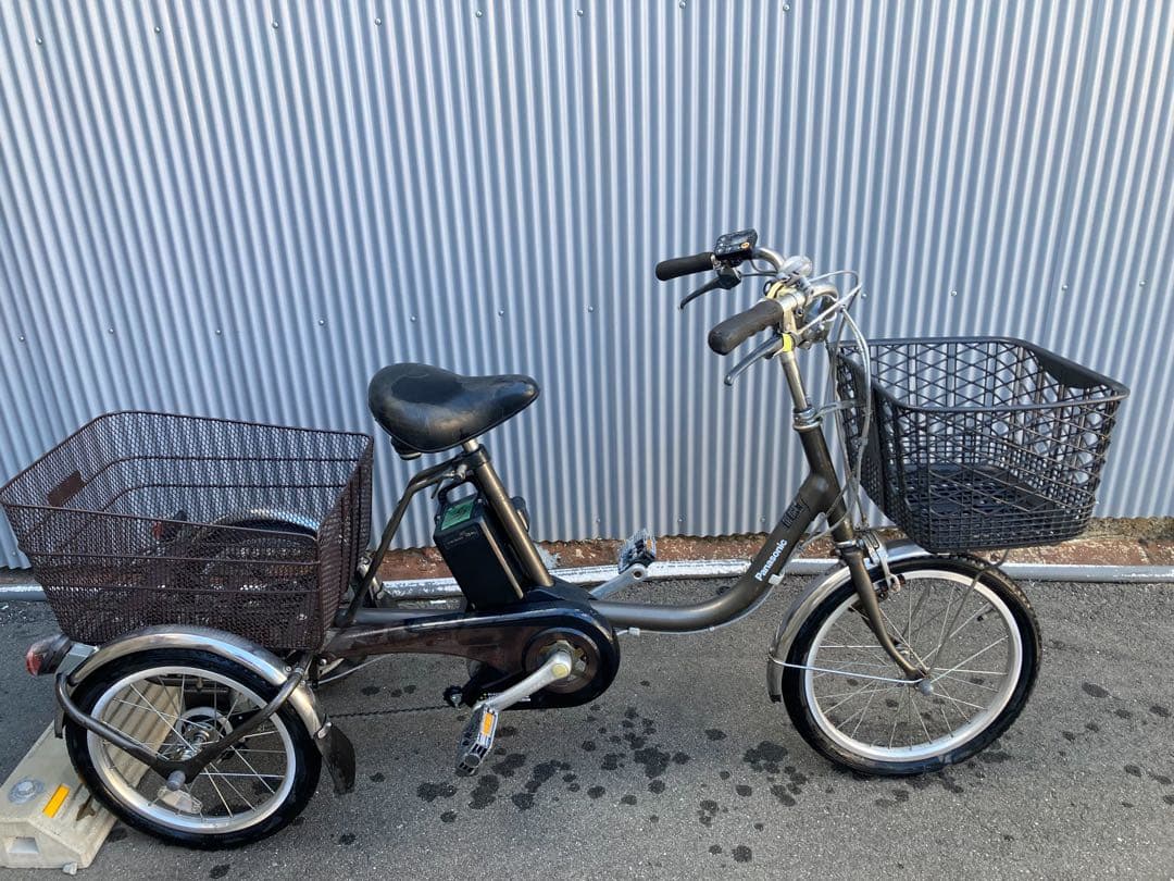 パナソニック最新機種電動アシスト自転車viviLIFE3輪車18-16インチ